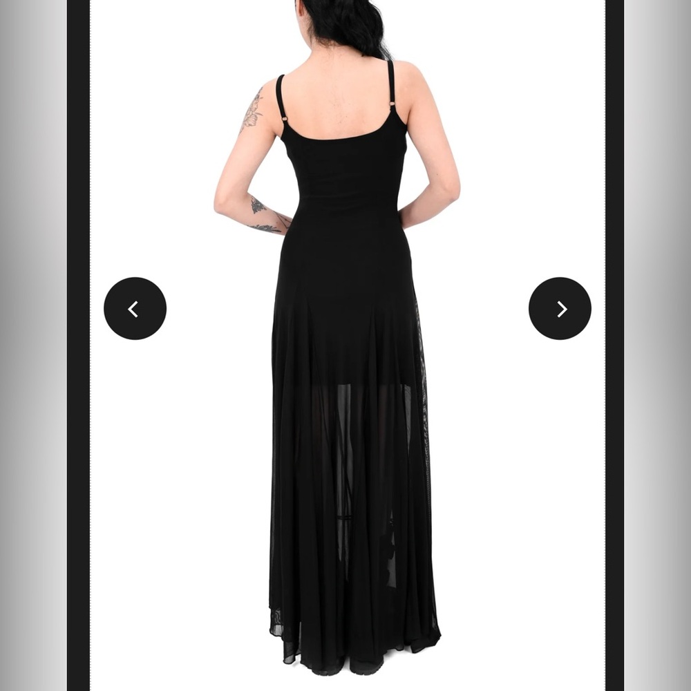 Foxblood Julia Mesh Dress 2XL sold out online - Picture 5 of 7